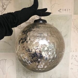 3  NEW! 8” Diameter Vintage Style Glass Bulb